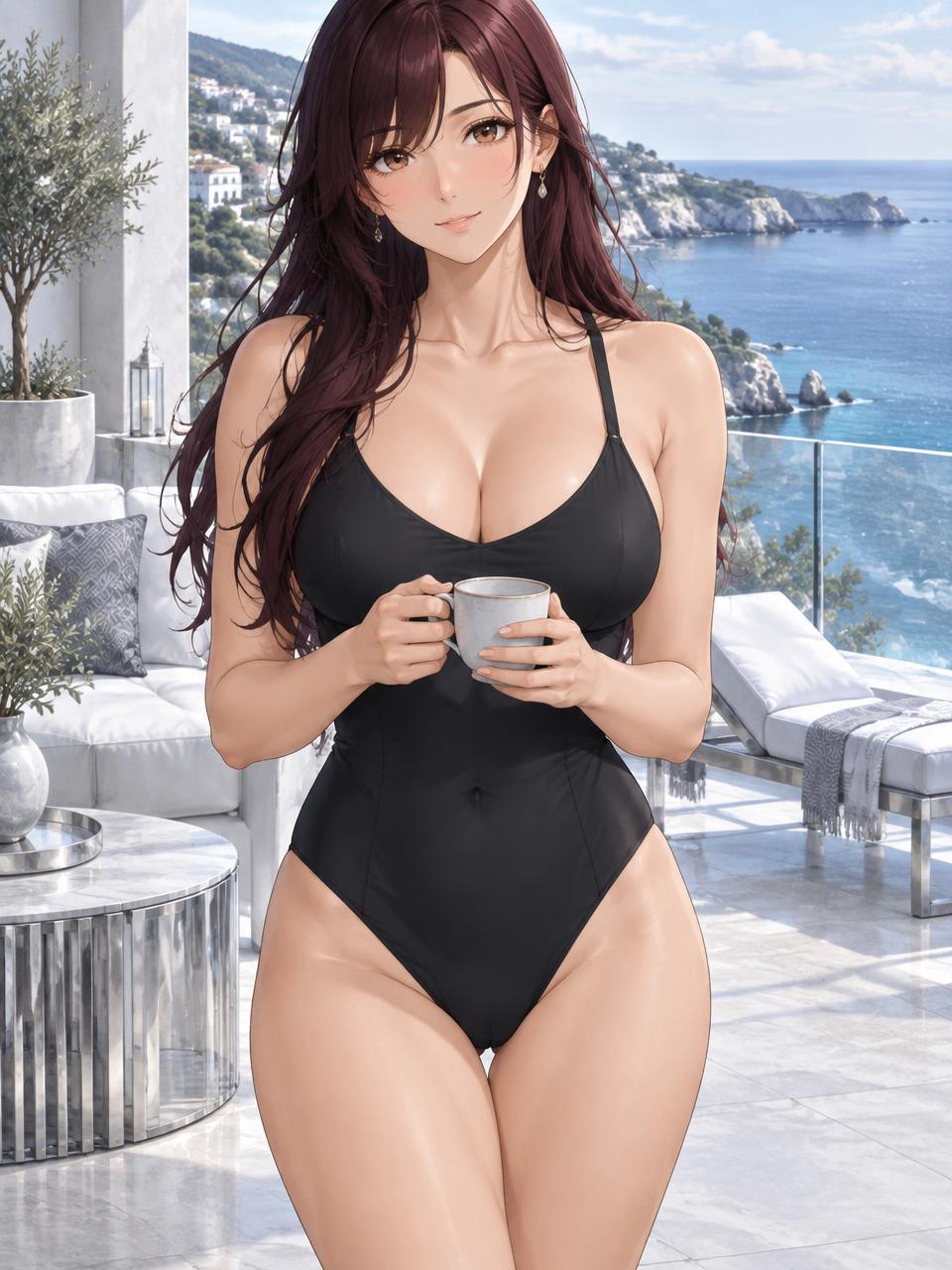 Sienna, fictional adult anime companion
